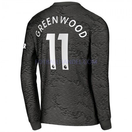 Herre Fotballdrakter Manchester United Greenwood 11 Borte 2020-21 Langermet